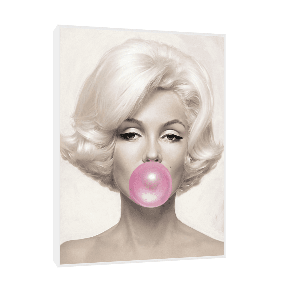 Canvas Slika na platnu Marilyn Monroe, 30x40cm, Sa ramom, Beli