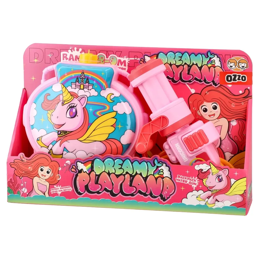 Ozzo Set pištolj na vodu sa bocom Jednorog