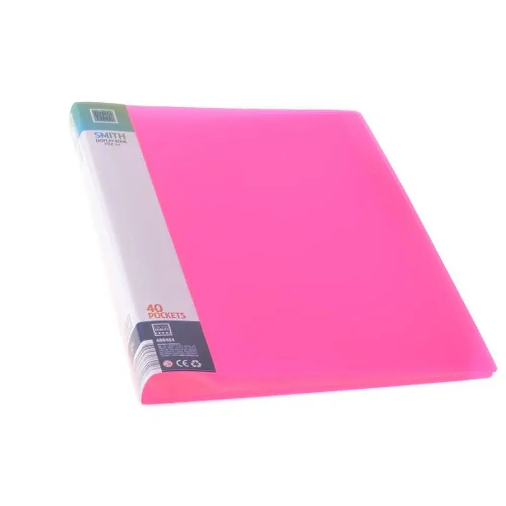 Smith Fascikla, 40 folija, A4, Roze