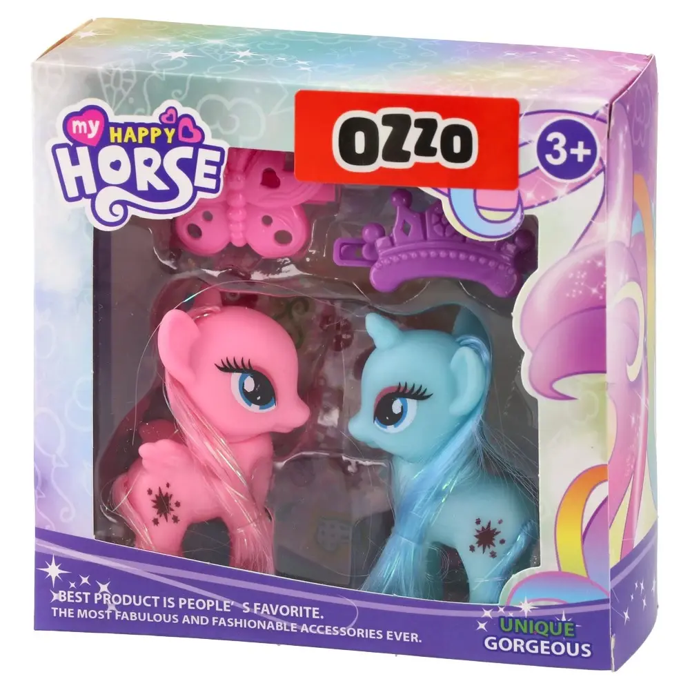 Ozzo Fun horse Set figura Poni, 2 komada