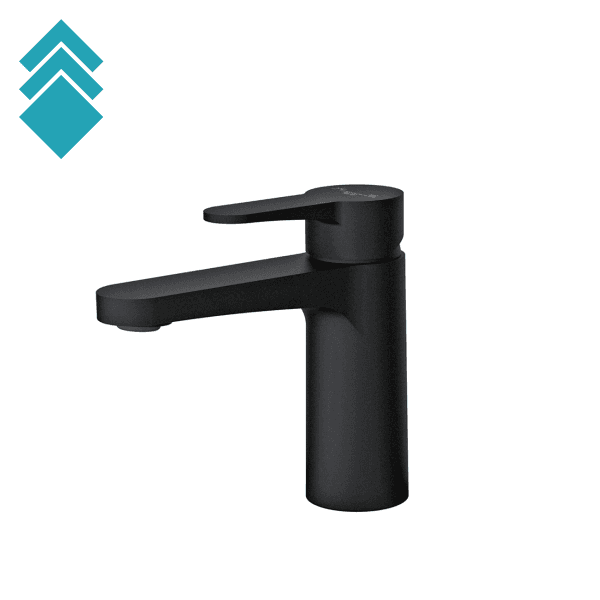 Rosan Baterija za lavabo Blau B130100B, Crna