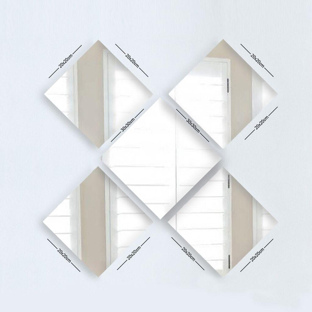 Wallity Set ogledala SETAYNA_003