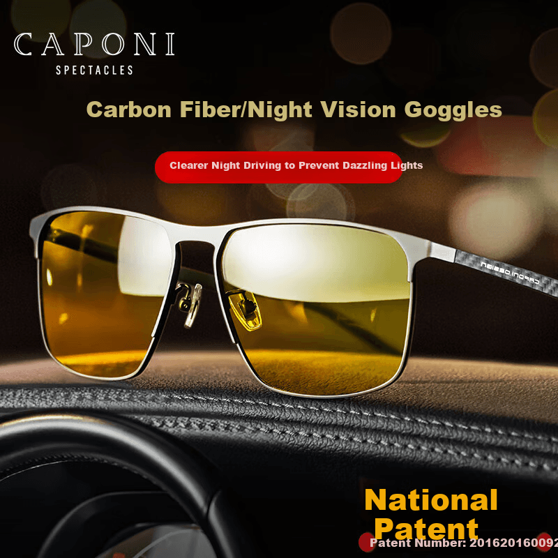 Caponi Unisex naočare za sunce, Crne