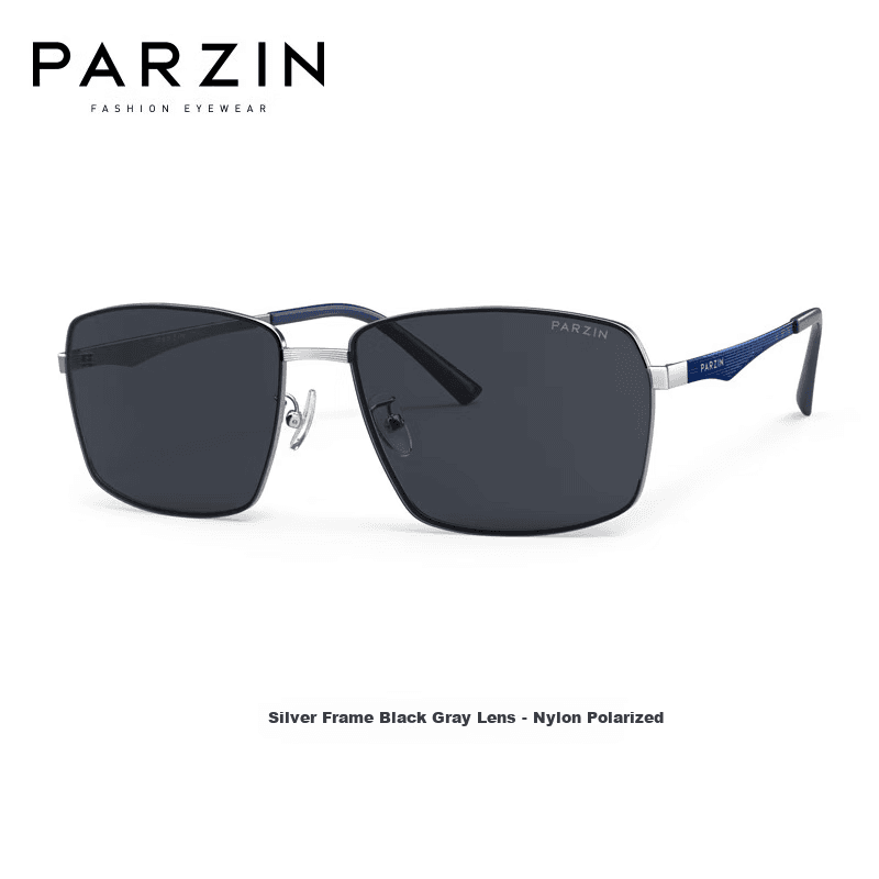 Parzin Unisex naočare za sunce, Srebrno-sive
