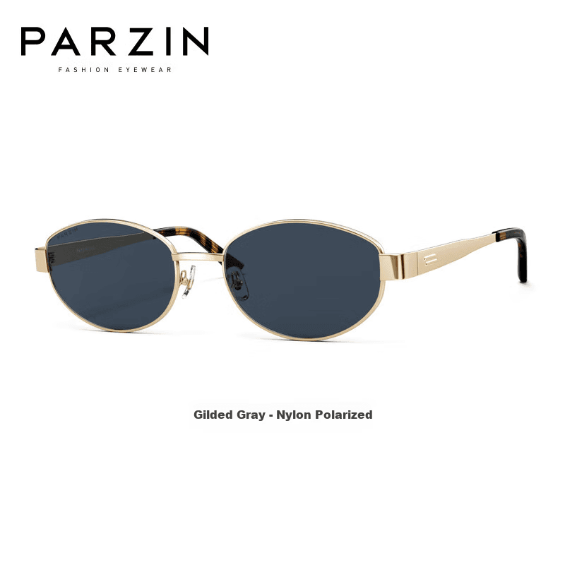 Parzin Unisex naočare za sunce, Zlatno-sive
