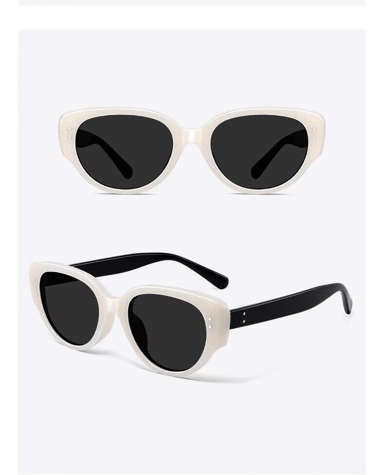 Mumujian Unisex naočare za sunce, Belo-crne