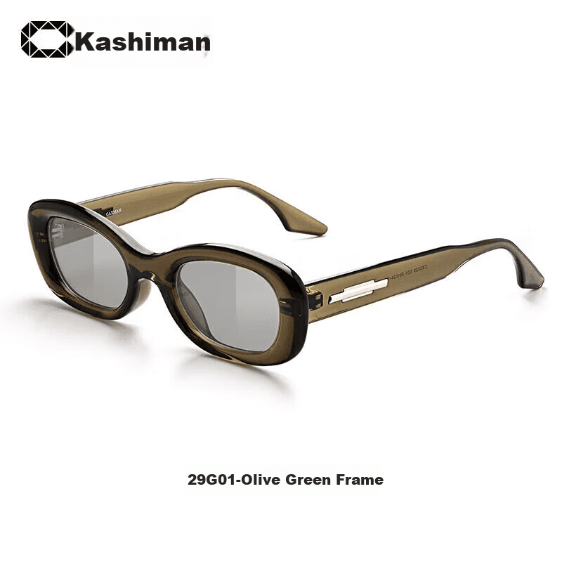Caxman Unisex naočare za sunce, Zeleno-providne