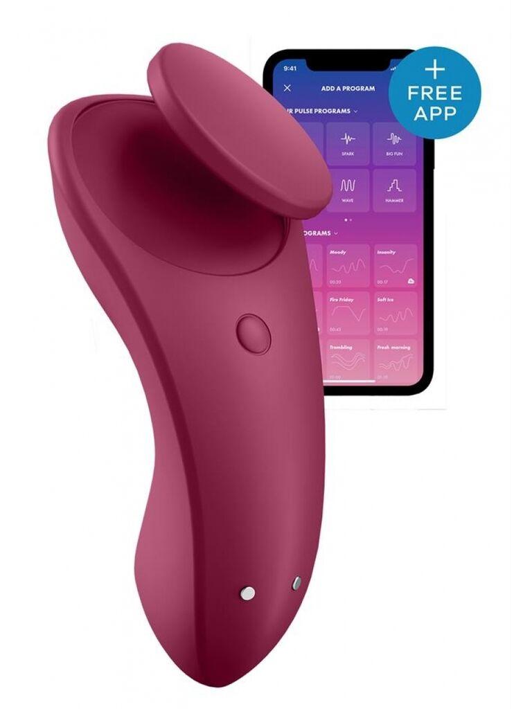 Vibrator za klitoris Satisfyer Sexy Secret, 8cm, Ružičasti
