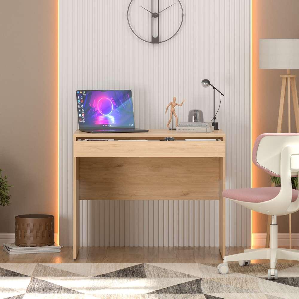 Hanah Home Radni sto Cekmeceli, 90x75x55 cm, Boje hrasta