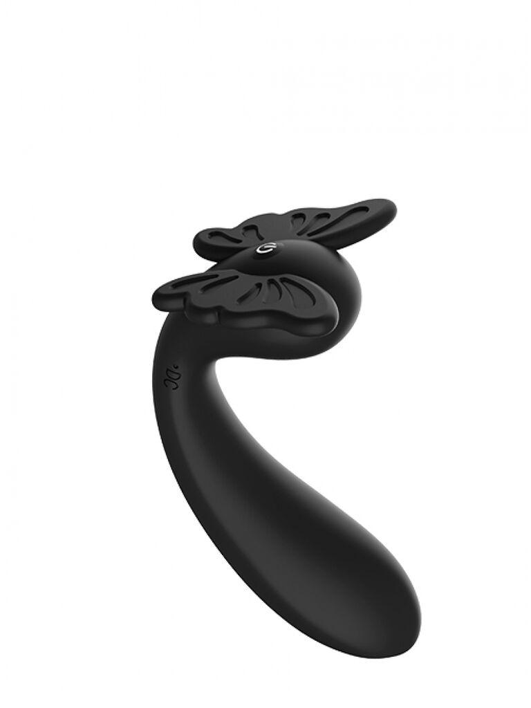 Vibro gaćice Midnight Magic, 12.6cm, Crne