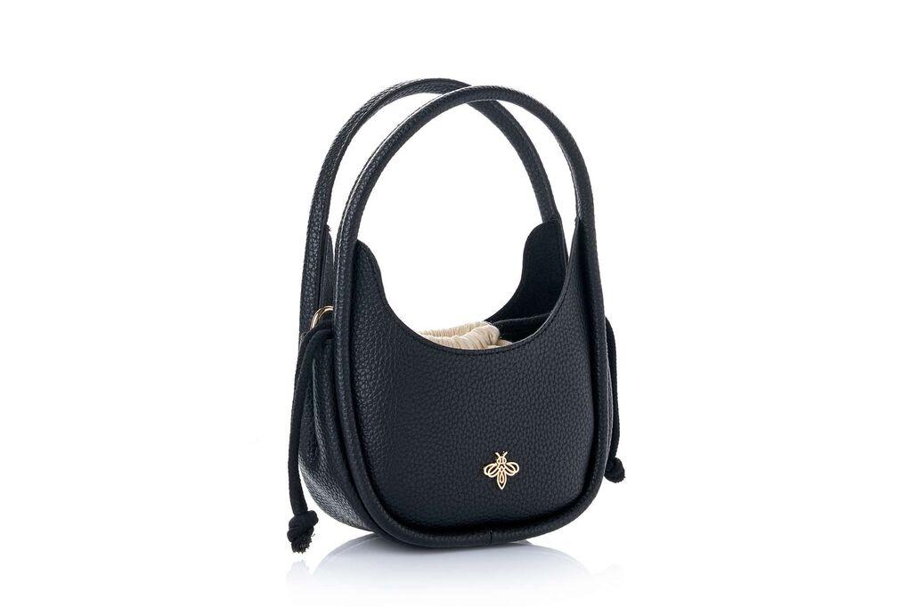 Lucky Bees Ženska torba Hedy, Crna