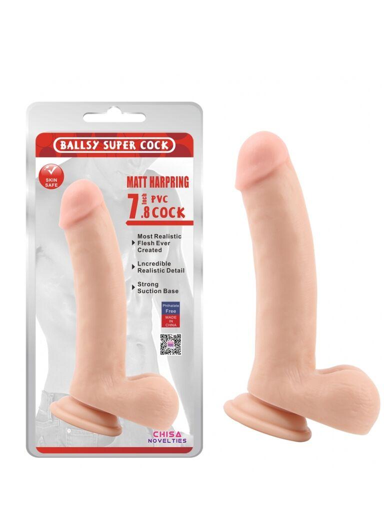 Dildo Matt Harpring, 20cm, Boja kože