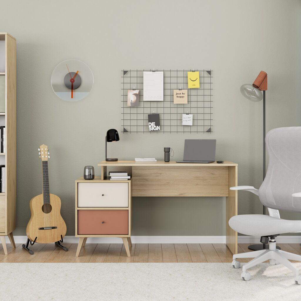 Hanah Home Radni sto Tcm-920-Fx-1, 110x75x44 cm, Bež