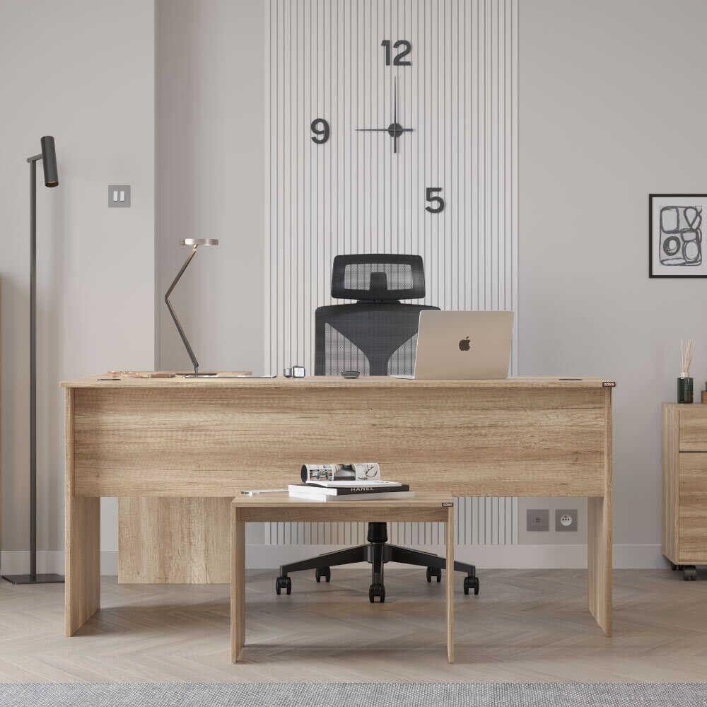 Hanah Home Radni sto Rms-320-Tt-1, 160x75x144 cm, Bež