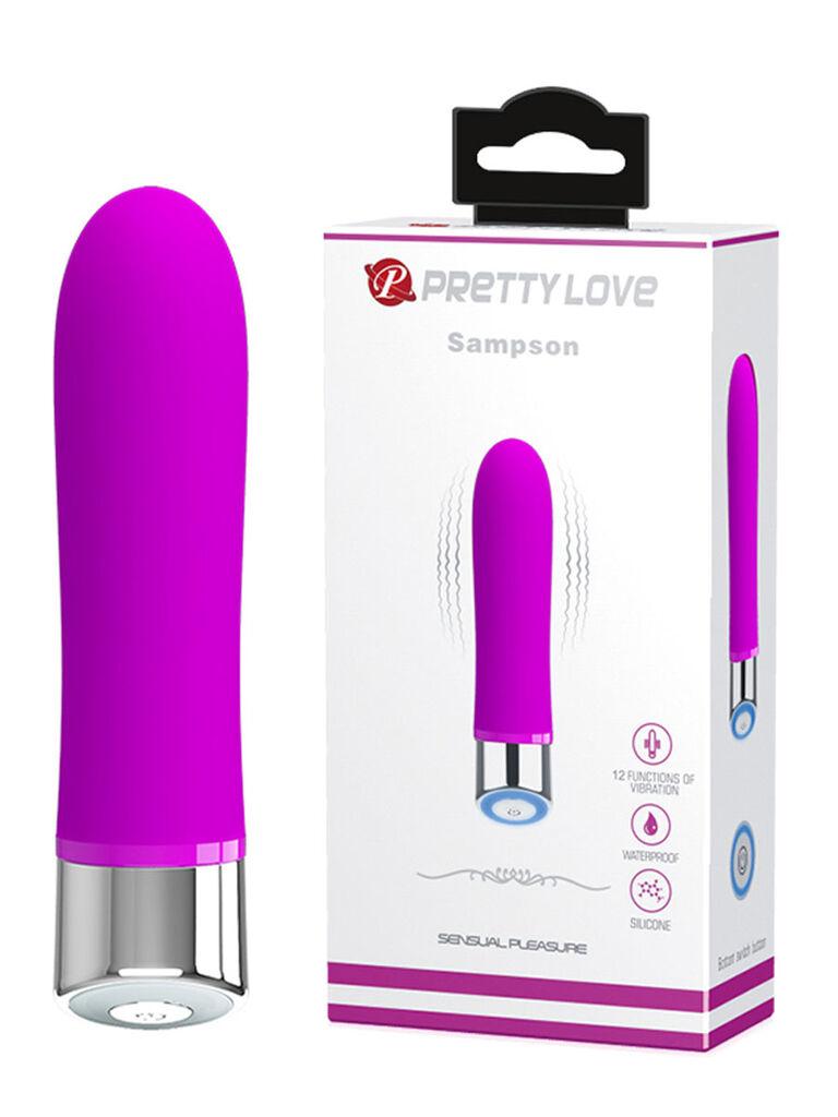 Stimulator klitorisa Pretty Love Sampson, 12.4cm, Ljubičasti