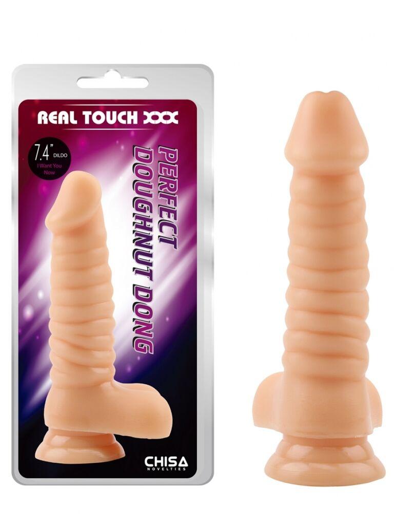 Dildo Perfect Doughnut Dong, 19cm, Boja kože