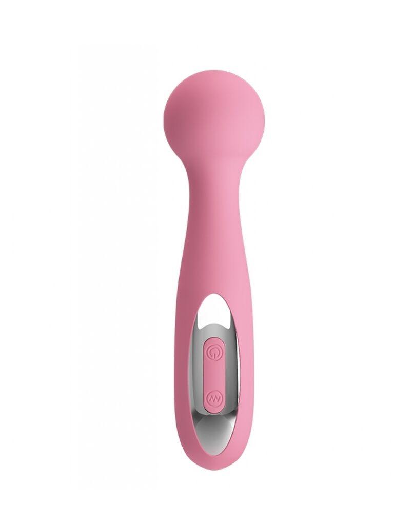 Stimulator klitorisa Pretty Love Cornelius Wand, 15cm, Roze