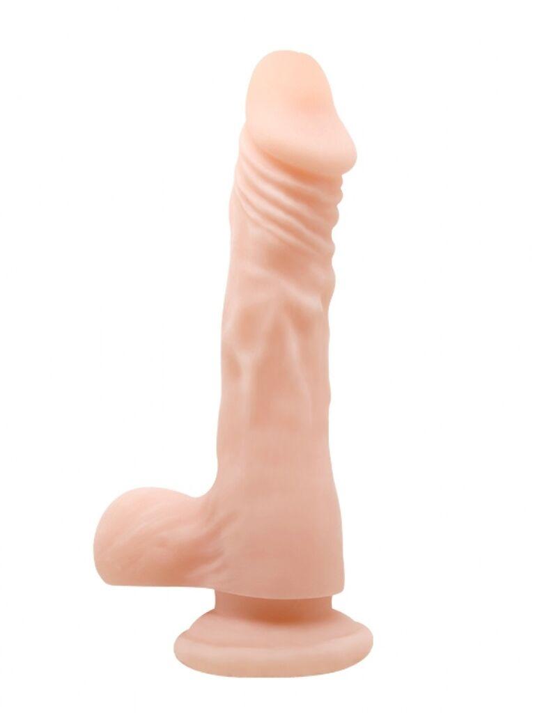 Dildo, Savitljivi, 21cm, Boja kože