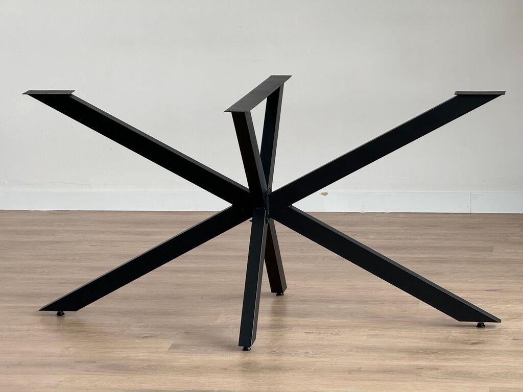 Hanah Home Nogari za sto Ahtapot, 150x71x78 cm, Crni