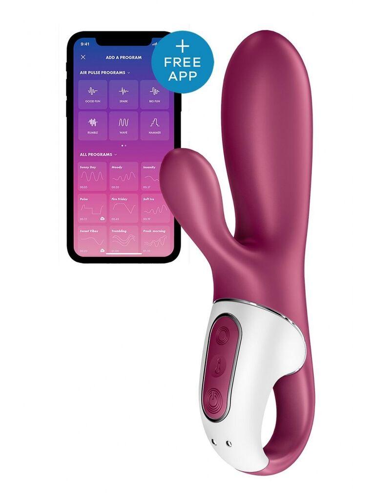Vibrator Satisfyer Hot Bunny, Ružičasti