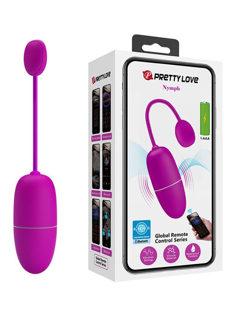 Vibro jaje Pretty Love Nymph, 18cm, Ciklama