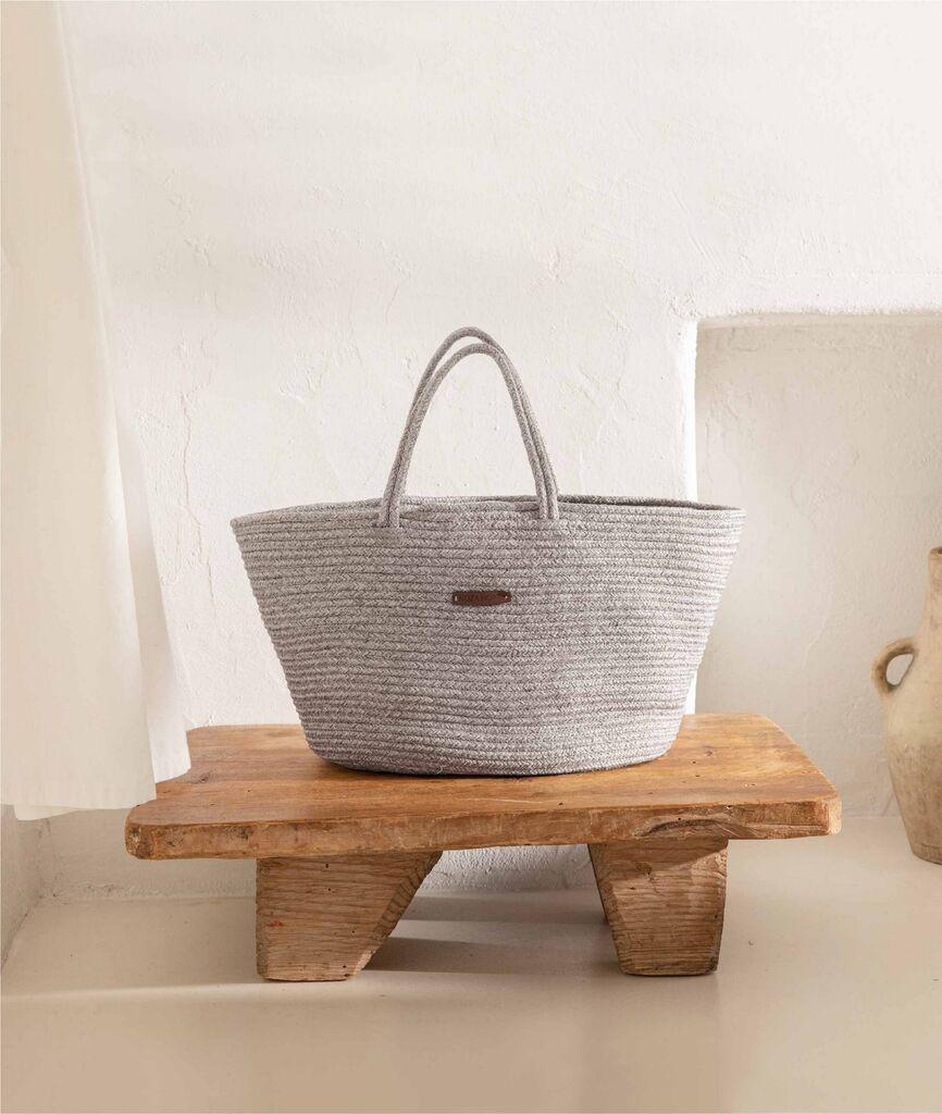 Aberto Design Ukrasna torba 9058017, Svetlosiva