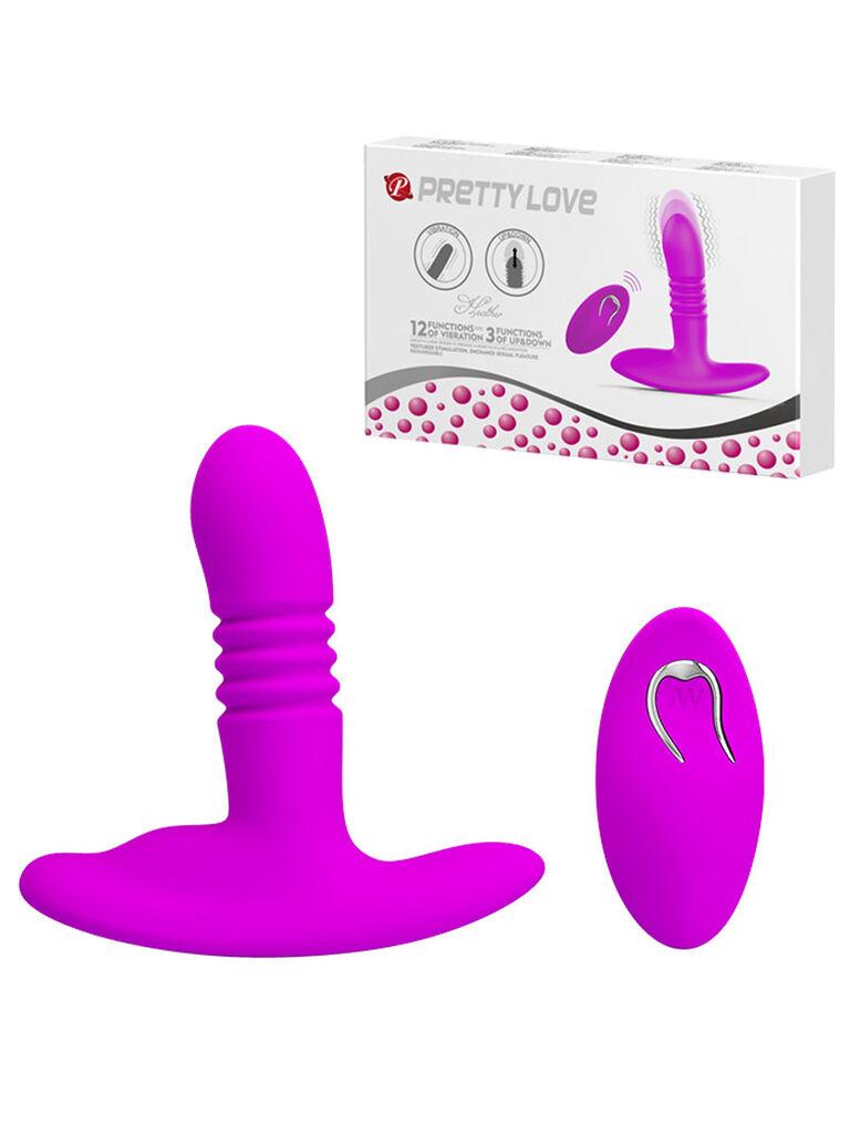 Vibrator Pretty love Heather, 12.3cm, Ljubičasti