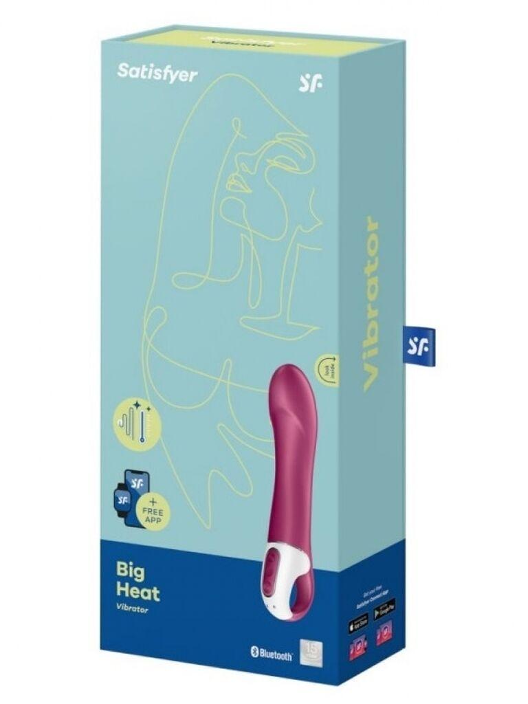 Vibrator Big Heat, 22cm, Ciklama