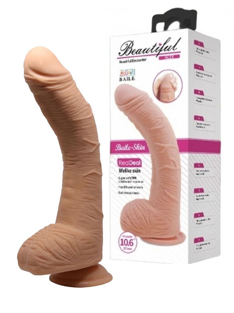 Dildo Beautiful Alex, 28.2cm, Boja kože