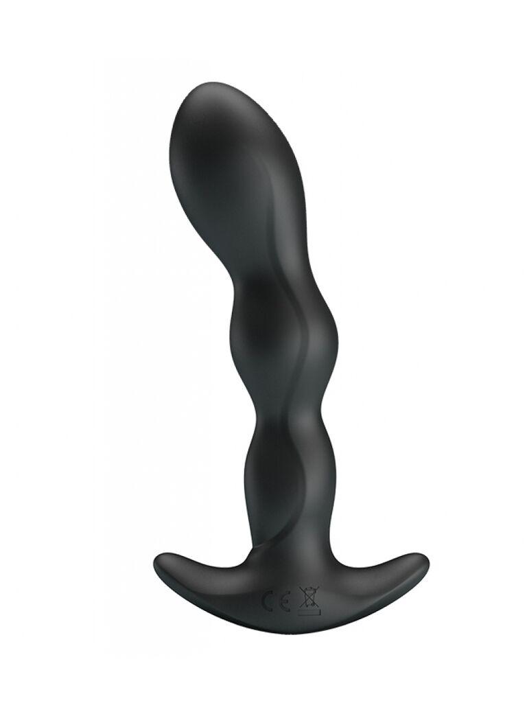 Masažer prostate Pretty Love, 13cm, Crni