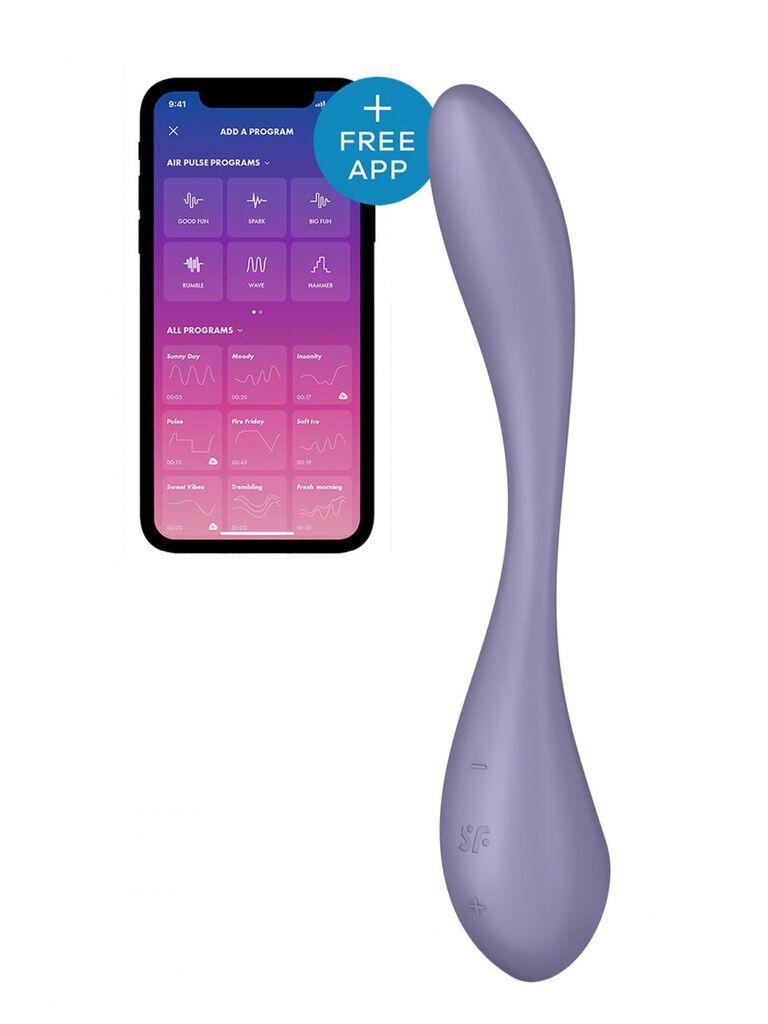 Vibrator Satisfyer G-Spot Flex, Svetloroze
