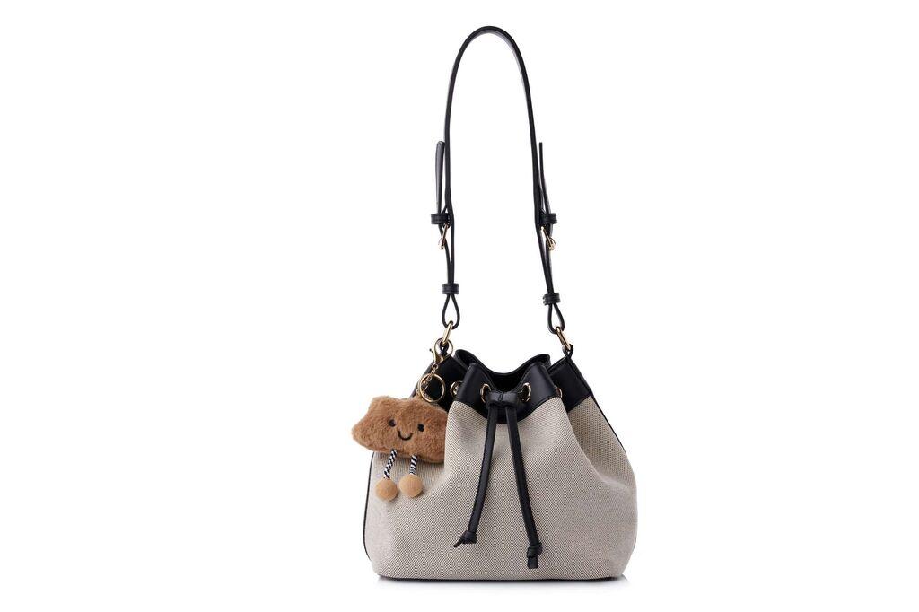 Lucky Bees Ženska torba Vera, Krem