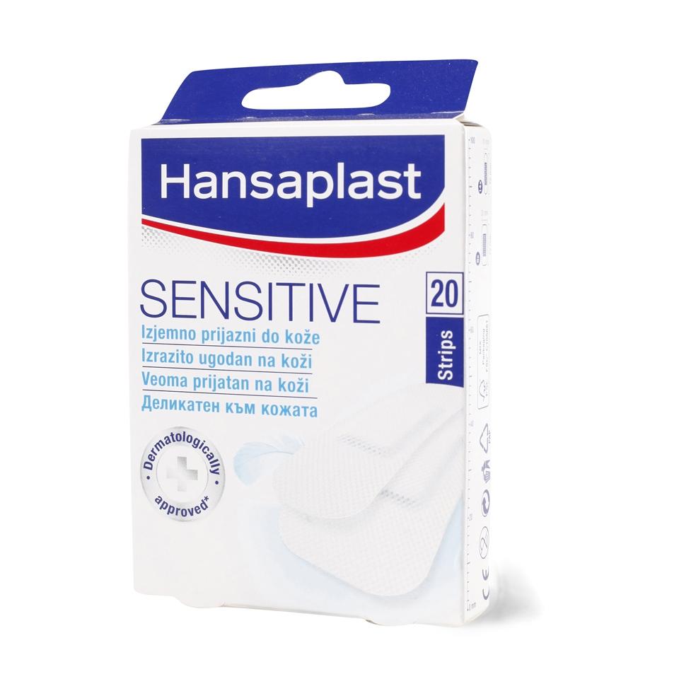 Hansaplast Sensitive Flaster za rane, 20 komada