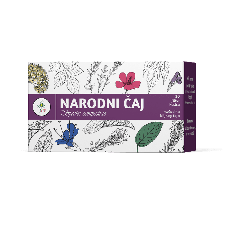 Institut Josif Pančić Filter čaj narodni, 20 kesica