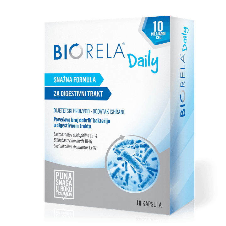Biorela Probiotski dodatak ishrani Biorela daily, 10 kapsula