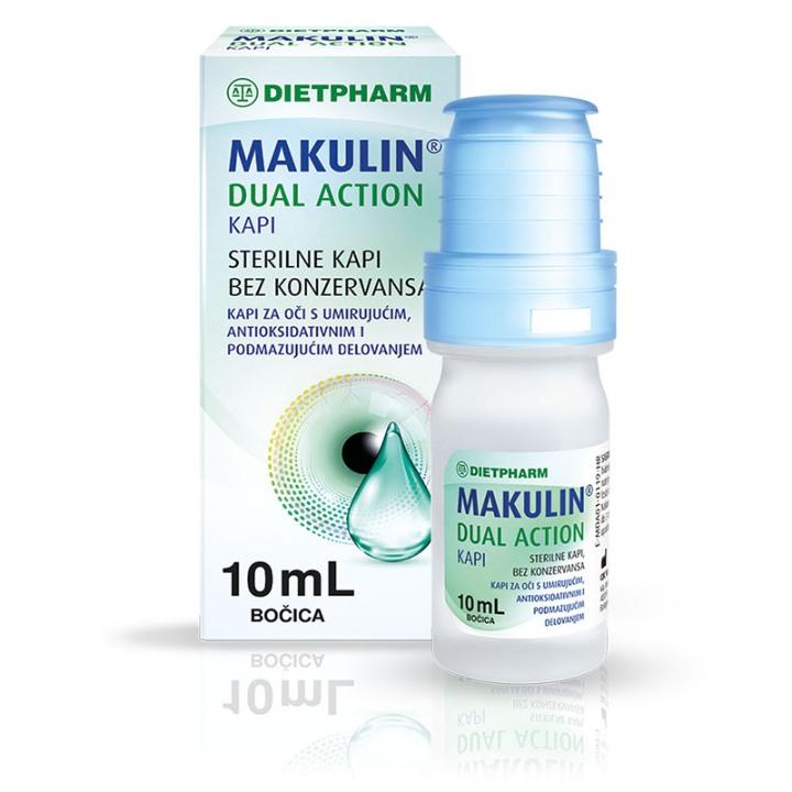Dietpharm Makulin dual action kapi za oči, 10ml