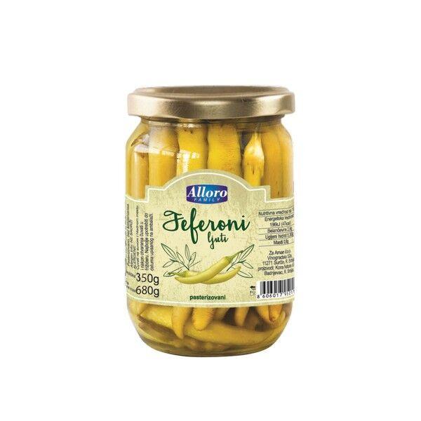 Alloro Feferoni ljuti, 680g