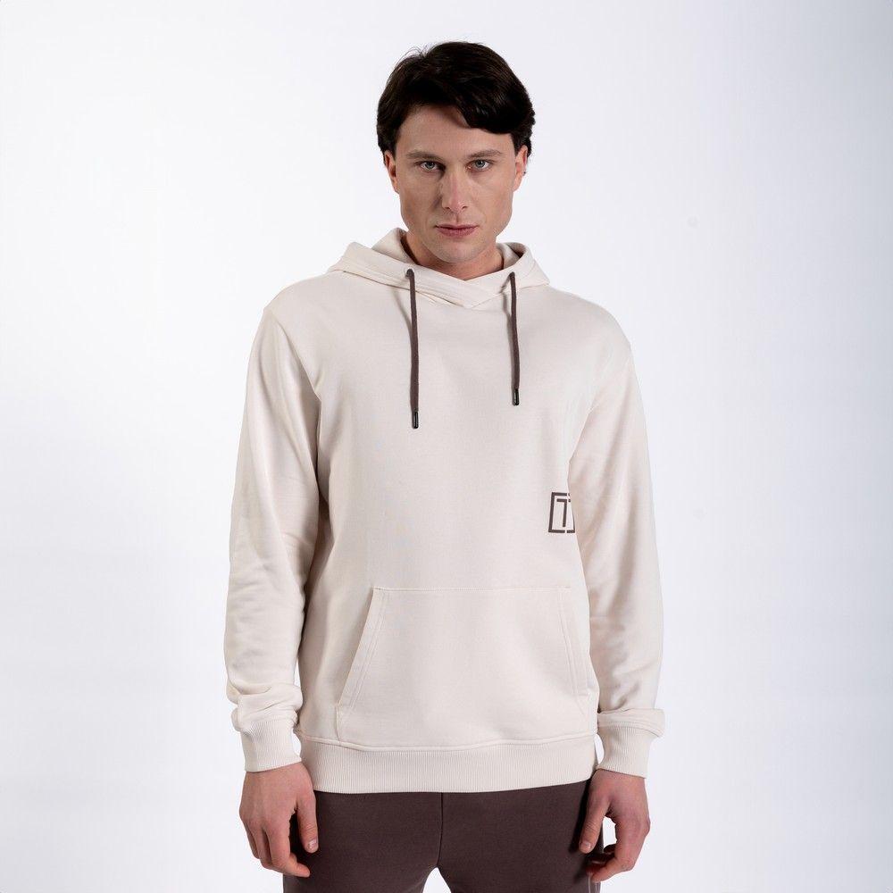 La Terra Muški duks sa kapuljačom Sportivo, Beli