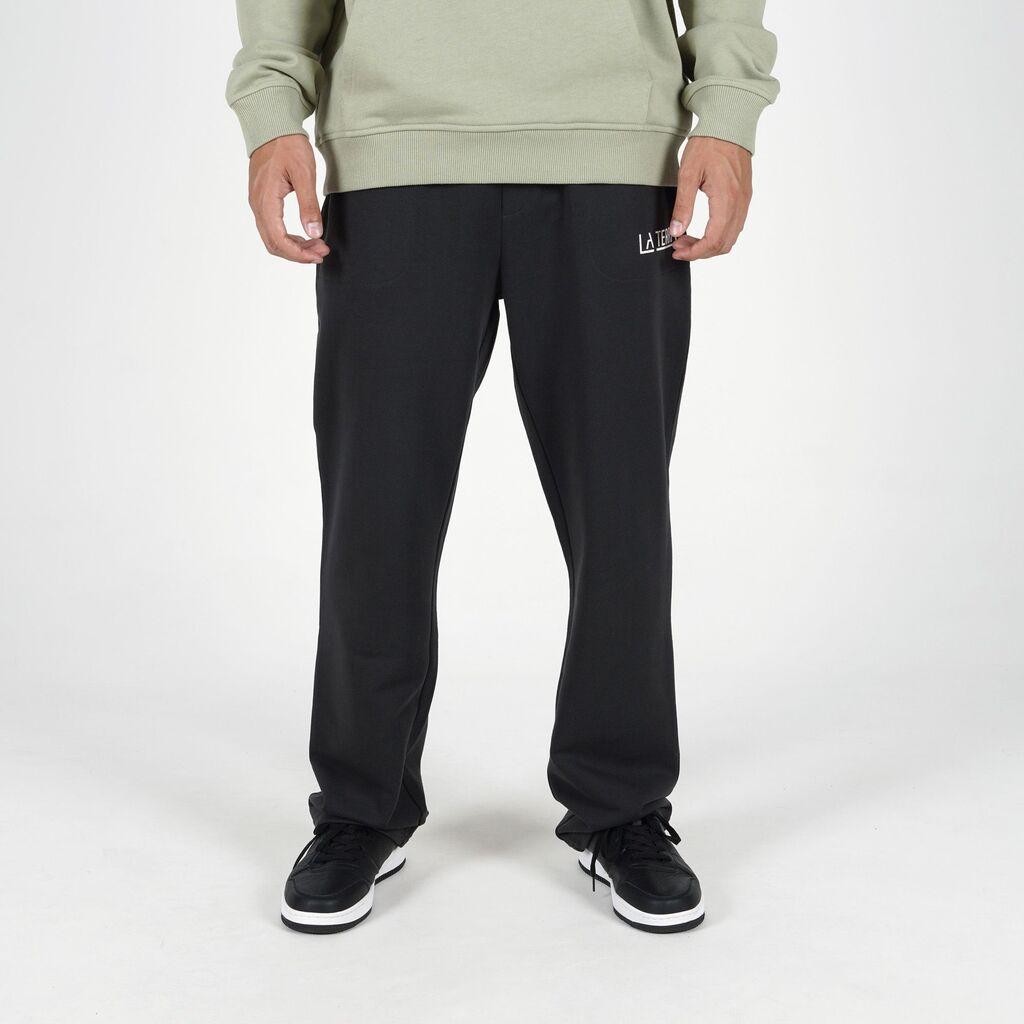 La Terra Muški donji deo trenerke Base, Crni