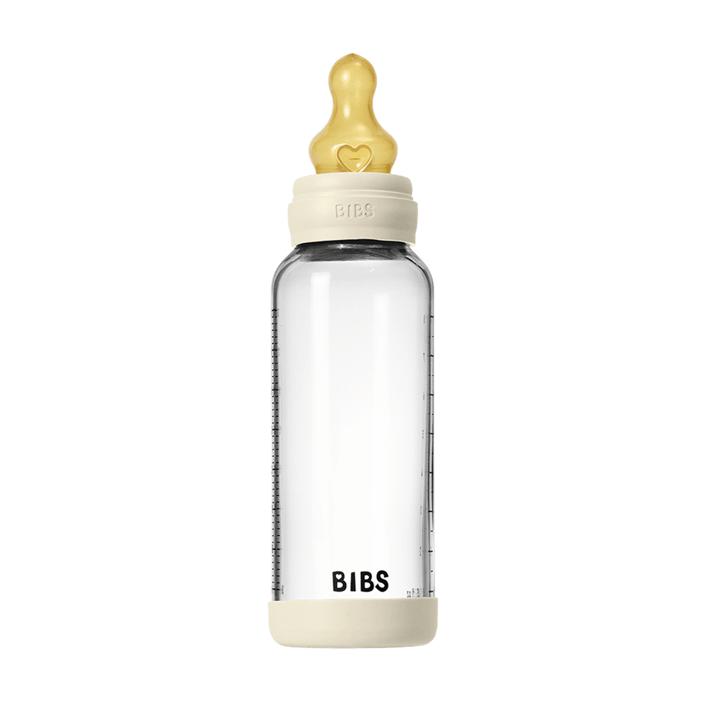 Bibs Flašica za bebe, 240ml, Bež