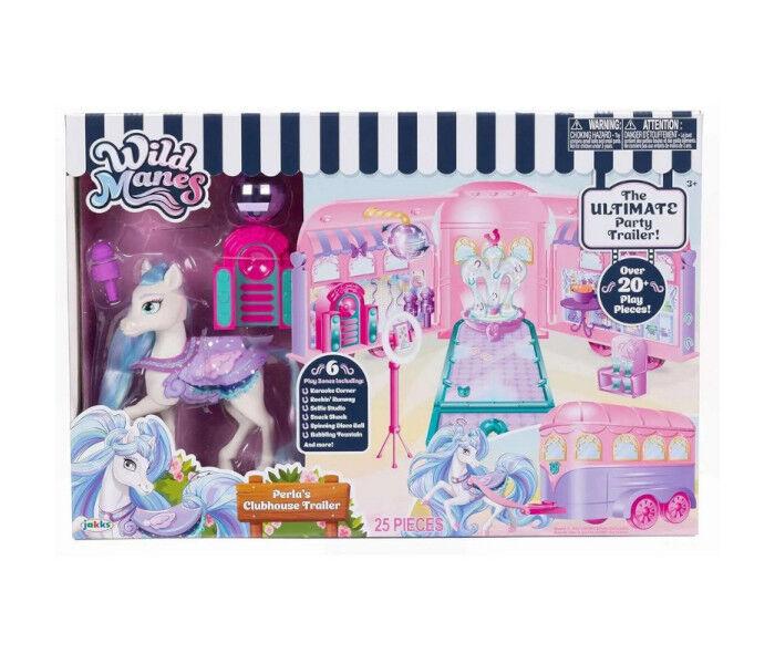 Komplet za igru sa prikolicom za klupsku kuću sa perlicama Toy Wild Manes