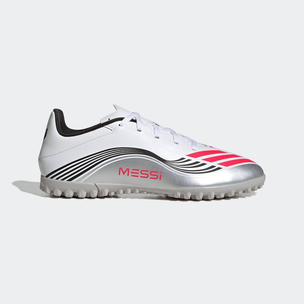 Adidas Muške patike za fudbal f50 messi club tf, Bela