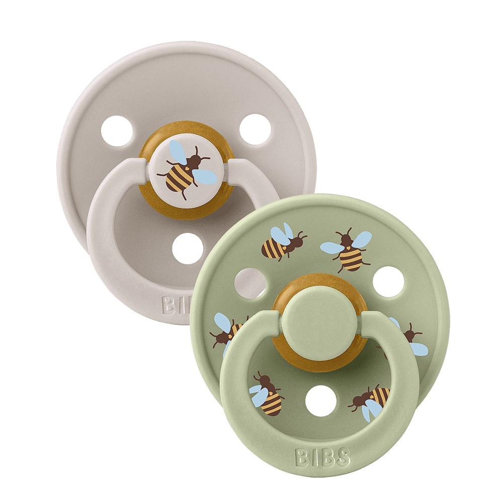 Bibs Varalice za bebe Bumbar, 2 komada, Zeleno-bež