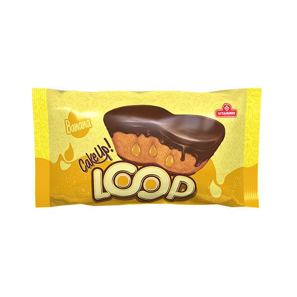 Vitaminka Biskvit Cake up loop banana, 47g