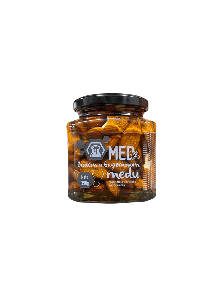 Badem u bagremovom medu, 350g