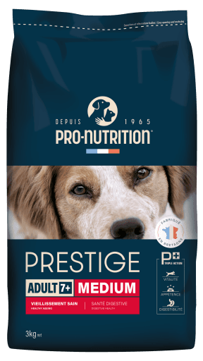 PRO-NUTRITION Suva hrana za pse Prestige Adult 7+ Medium, 3kg