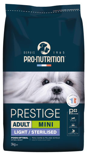 PRO-NUTRITION Suva hrana za pse Prestige Adult Mini Light/Sterilised, 3kg