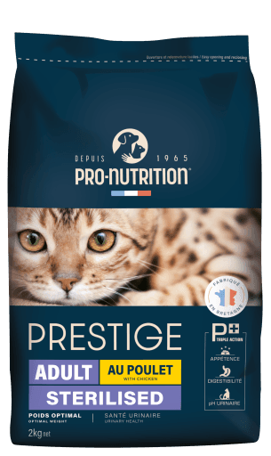 PRO-NUTRITION Suva hrana za mačke Prestige Adult Sterilised, Piletina 2kg