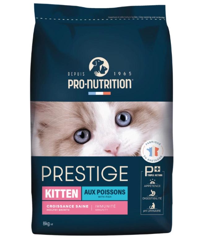 PRO-NUTRITION Suva hrana za mačke Prestige Kitten, Riba, 8kg