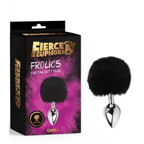 CHISA NOVELTIES Analna kupa sa repićem, Crno - siva